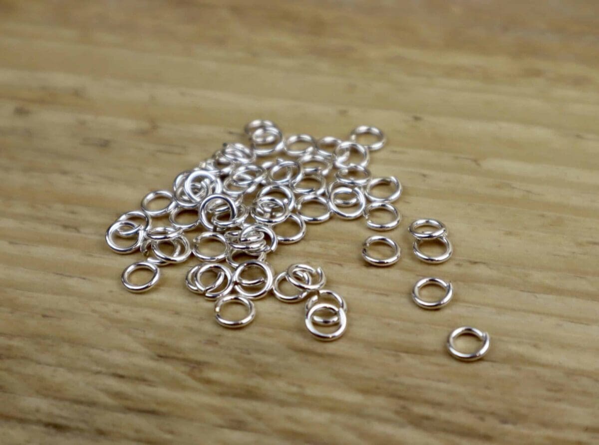4.5mm Inner Diameter Saw Cut Jump Rings