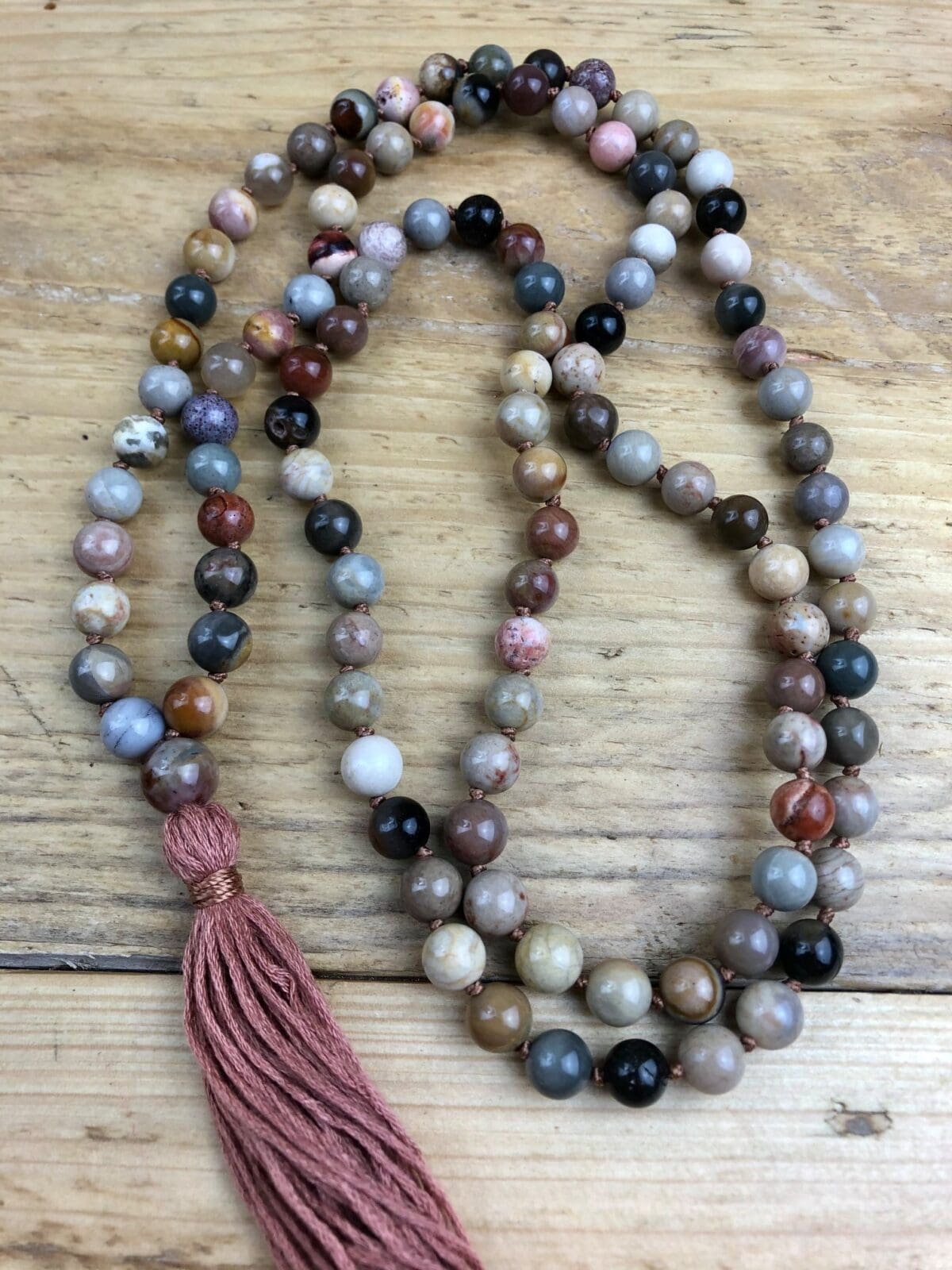 Mala Necklace and Bracelet Knotting Tutorial - Image 4