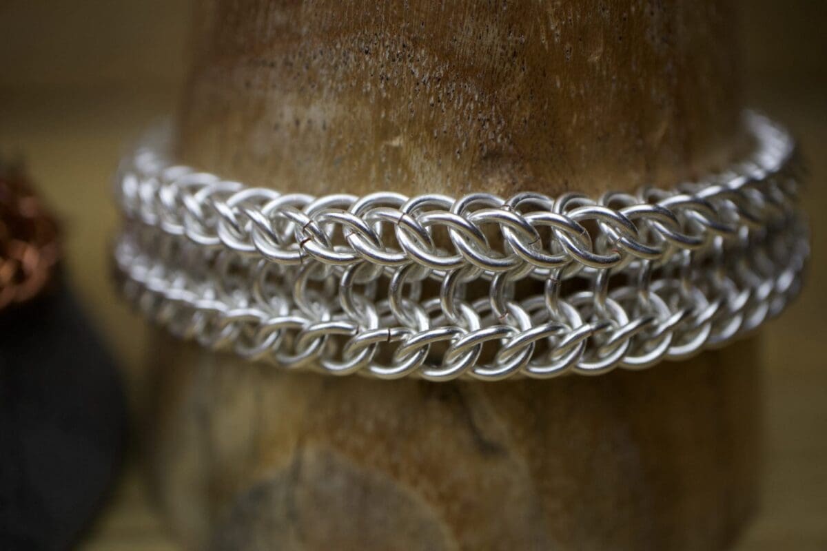 Alligator Back Chain Maille Bracelet Kit - Image 4