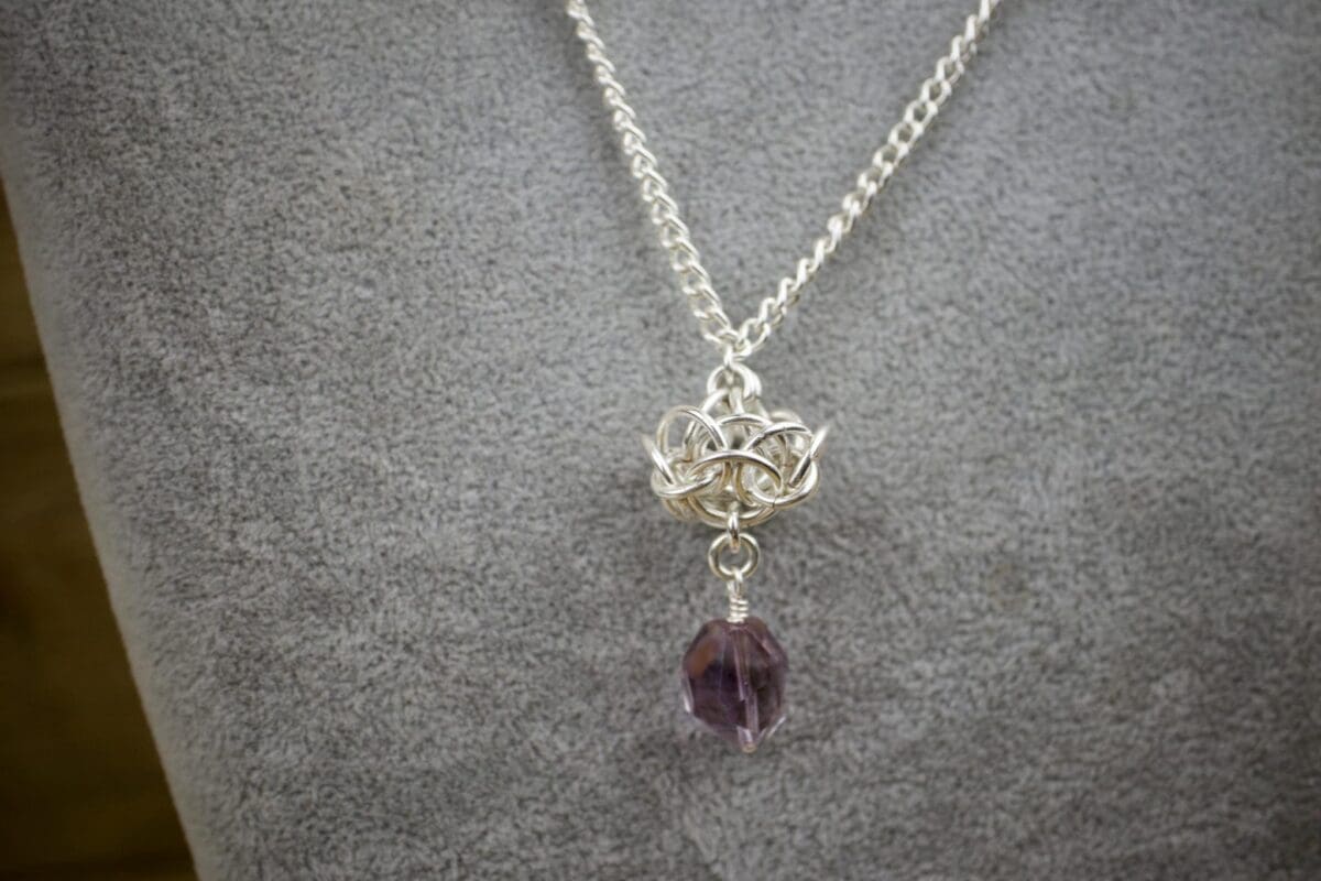 Lotus Flower Chain Maille Kit - Image 9