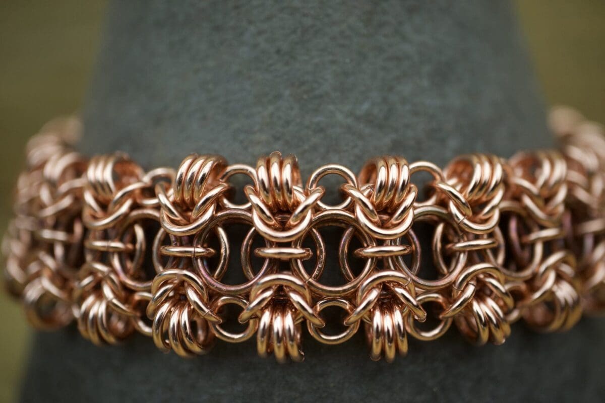 Rondo A La Byzantine Chain Maille Bracelet Kit - Image 6
