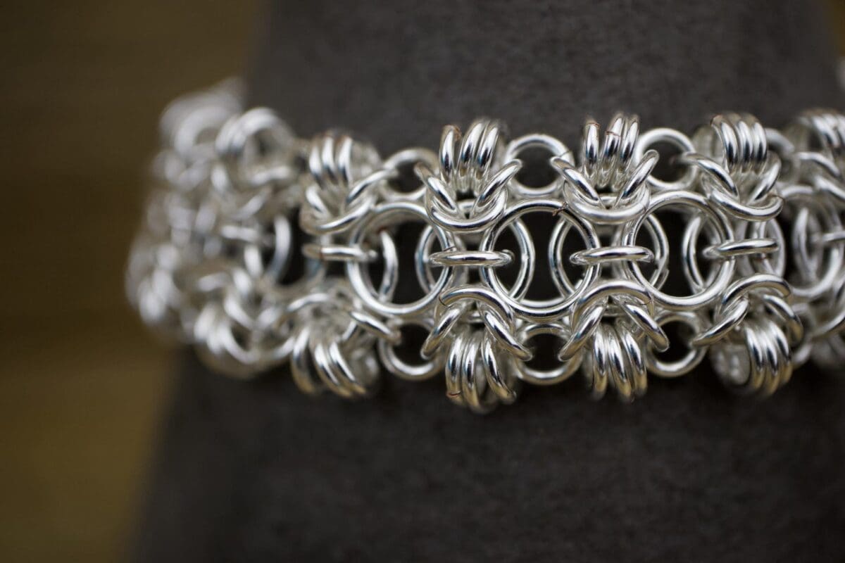 Rondo A La Byzantine Chain Maille Bracelet Kit - Image 3
