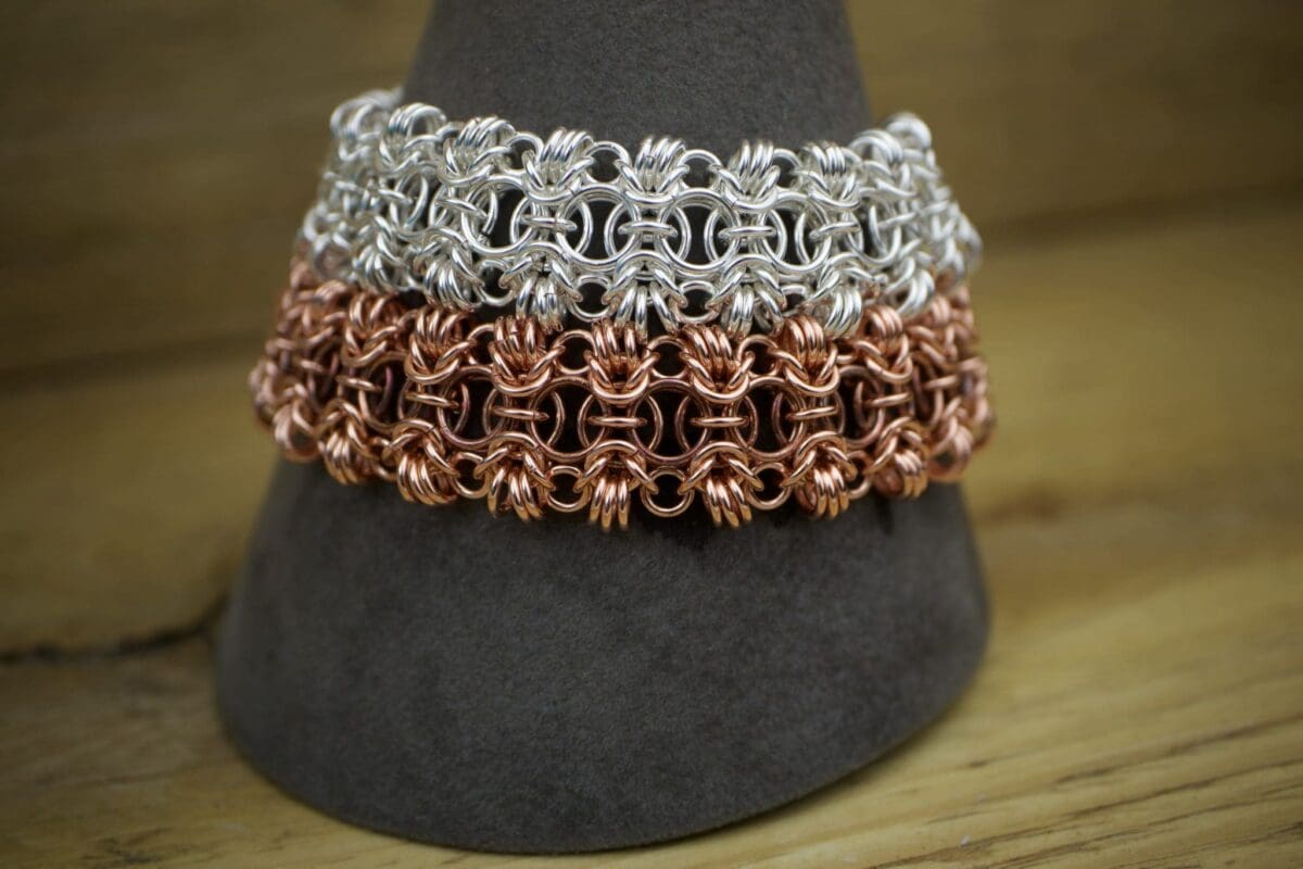 Rondo A La Byzantine Chain Maille Bracelet Kit - Image 4