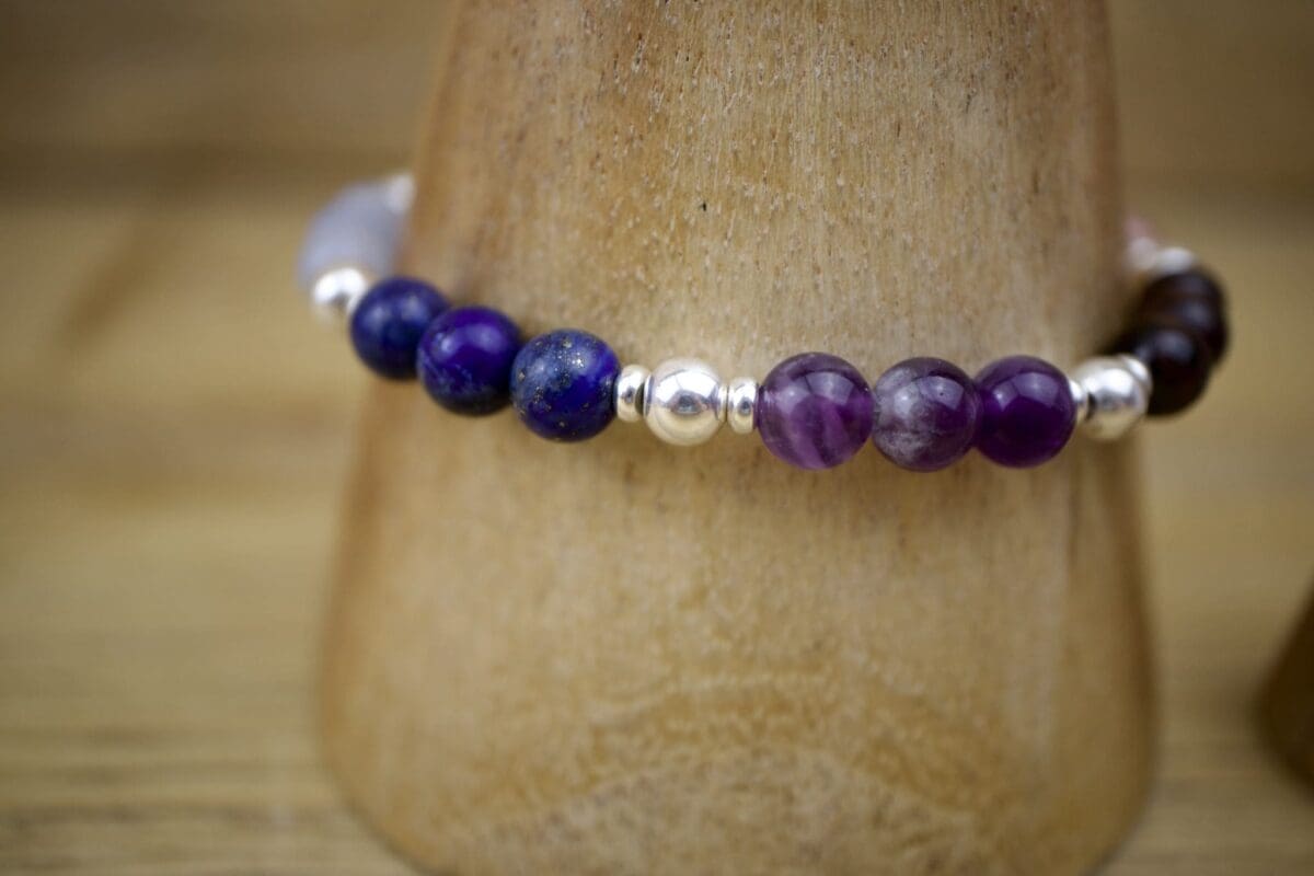 Chakra Bracelet and Ring kit with Sterling Silver - Image 3