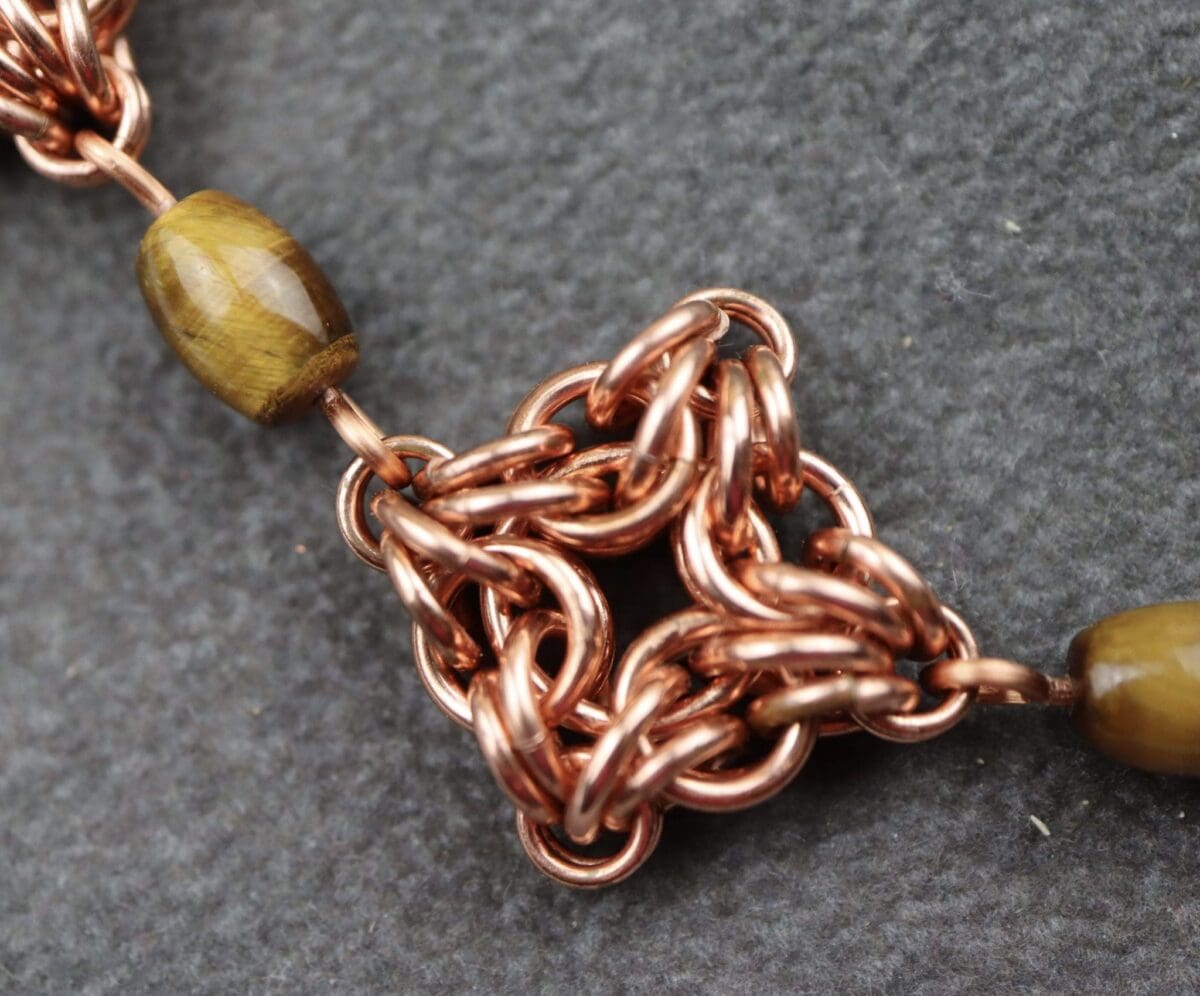 Celtic Labyrinth Unit Chain Maille Kit - Image 3