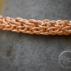 Candy Cane Cord Chain Maille