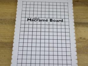 Mini macrame board
