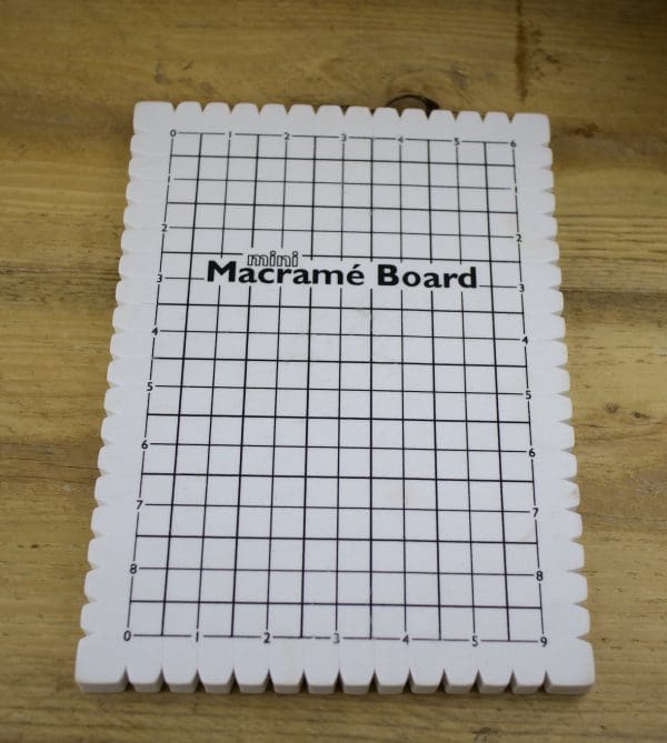 Mini macrame board
