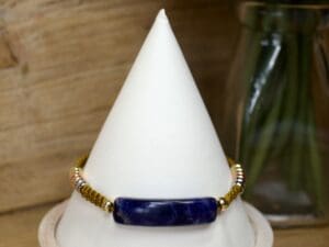 Gemstone Bar Bracelet Macrame Kit