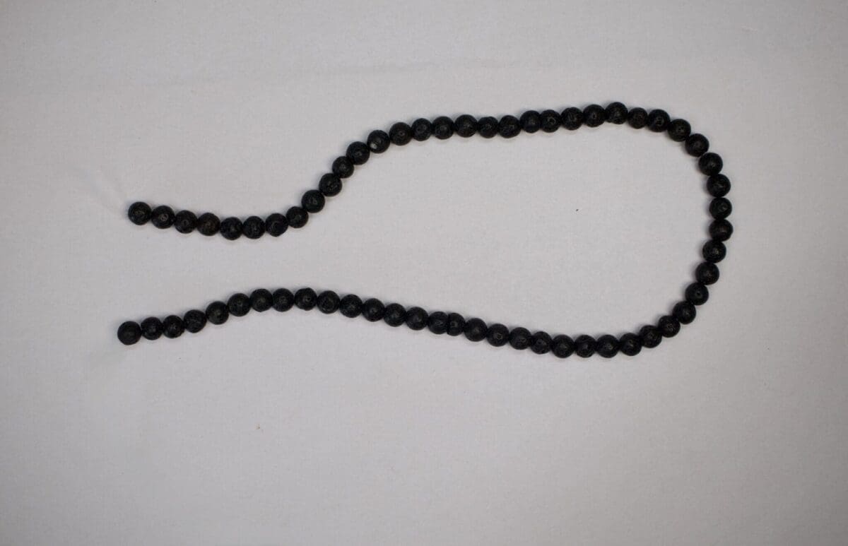 Black Lava Rock 6mm Rounds