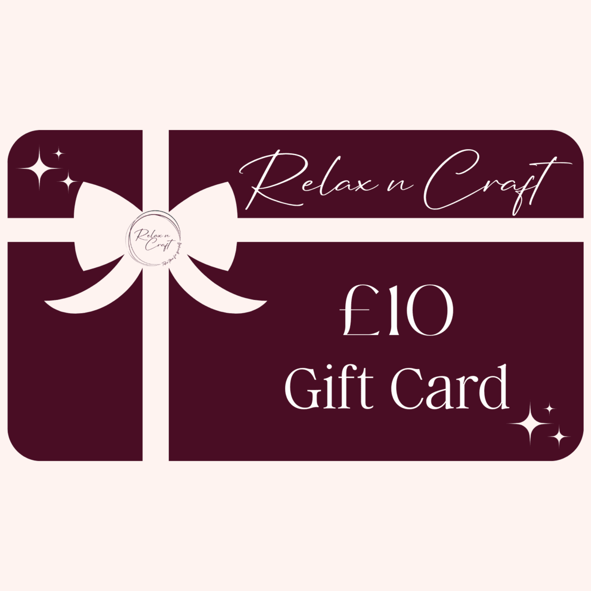Relax n Craft Gift Card £10