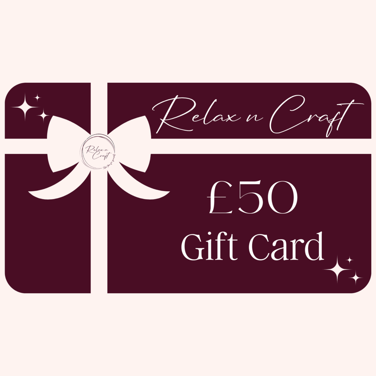 Relax n Craft Gift Card £50