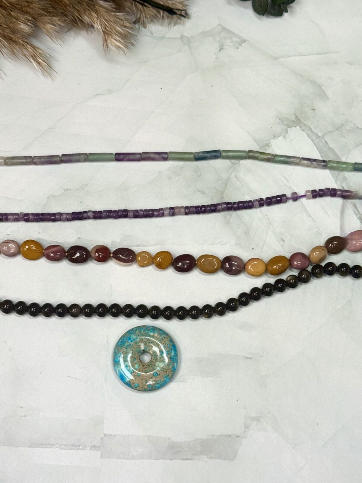 5 strand mystery gemstone bundle - Image 4